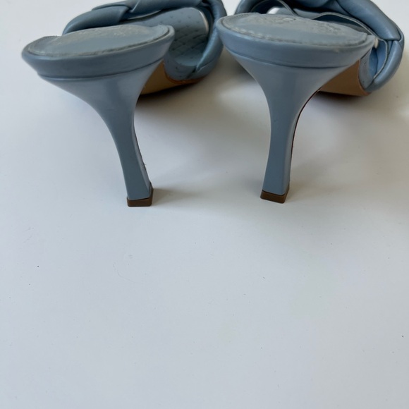 Vince Camuto Women's Light Blue Woven Mules - Picture 4 of 5